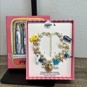 Piper K Freshwater Pearl Bracelet ✨🐚🐠